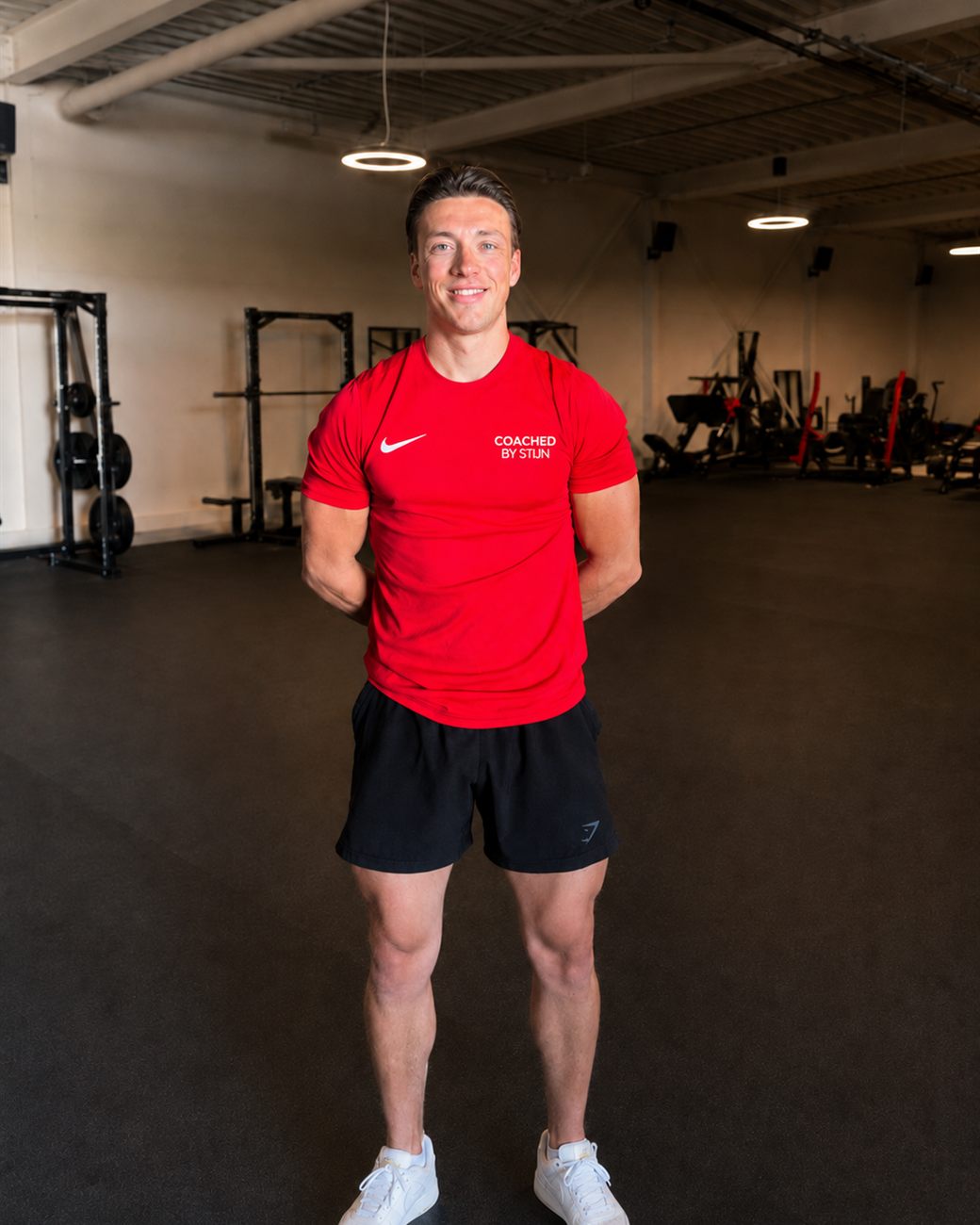 Stijn, personal trainer in Zwolle, in de trainingsruimte